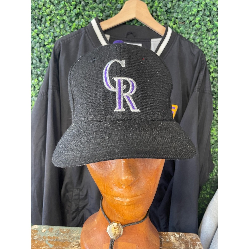 vtg 90s COLORADO ROCKIES BASEBALL Wool Sport Specialties Hat cap mlb streetwear